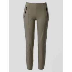 Pantalon Jacky zip kaki