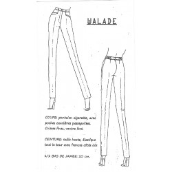 pantalon citadin Walade Christian Marry